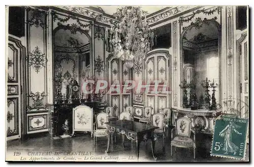 Ansichtskarte AK Chateau de Chantilly Les Apartements de Conde Le Grand Cabinet