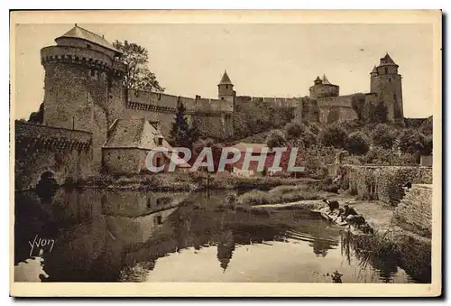 Ansichtskarte AK Bretagne Fougeres Ille et Vilaine Les Remparts Nord du Chateau