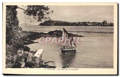 Cartes postales Dinard La Cale de la Viconte