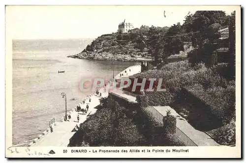 Cartes postales Dinard La Promenade des Allies et la Pointe du Moulinet