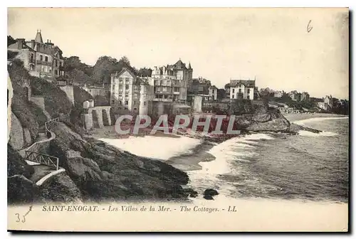 Cartes postales Saint Enogat Les Villas de la Mer