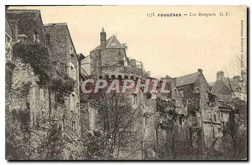 Cartes postales Fougeres Les Remparts