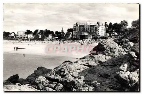 Cartes postales St Lunaire La Plage vue des Rochers