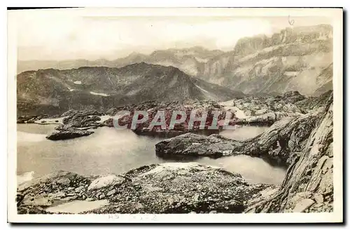 Cartes postales Argentieres Le Lac Cornn et la Chaine du Fiez