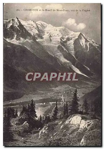 Cartes postales Chamonix et le Massif de Mont Blanc