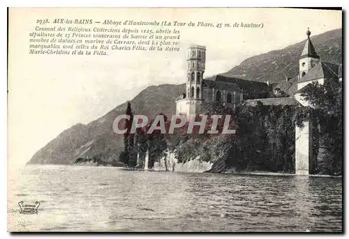 Cartes postales Aix les Bains Abbaye d'Hautecombe