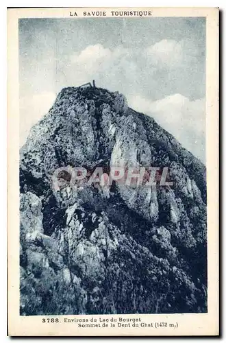 Cartes postales Environs du Lac du Bourget Sommet de la Dent du Chat