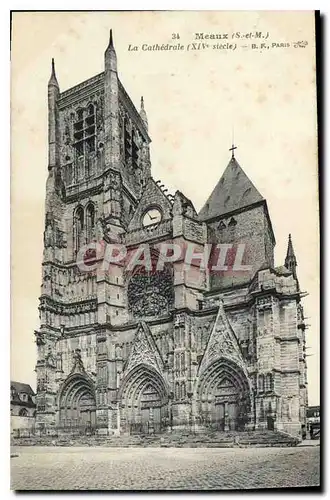 Cartes postales Meaux La Cathedrale