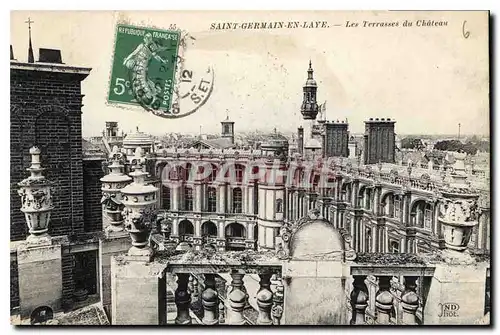 Cartes postales Saint Germain en Laye Les Terrasses du Chateau