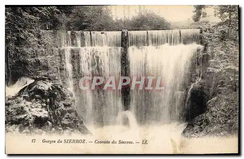 Ansichtskarte AK Gorges du Sierroz Cascade du Sierroz