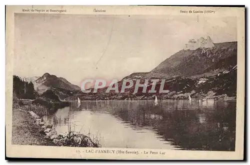 Cartes postales Lac d'Annecy Haute Savoie Le Petit Lac