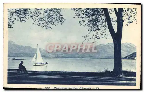 Cartes postales Panorama du Lac d'Annecy