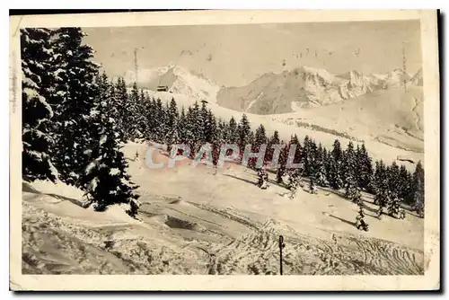 Cartes postales Les Gretes d'Arbois le Chalet et le Mont Blanc