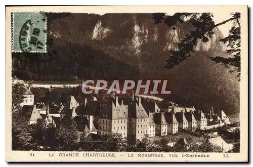 Cartes postales La Grande Chartreuse Le Monastere vue d'Ensemble