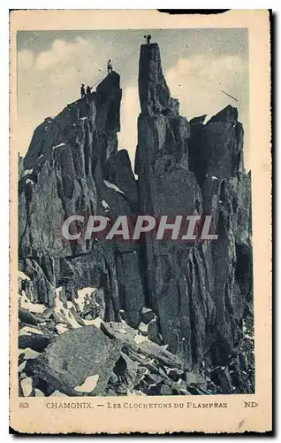 Cartes postales Chamonix Les Clochetons du Flampraz