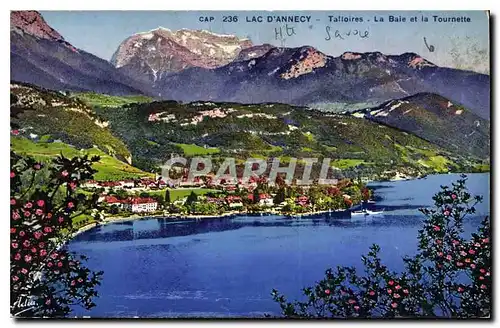 Cartes postales Lac d'Annecy Talloires La Baie et la Tournette