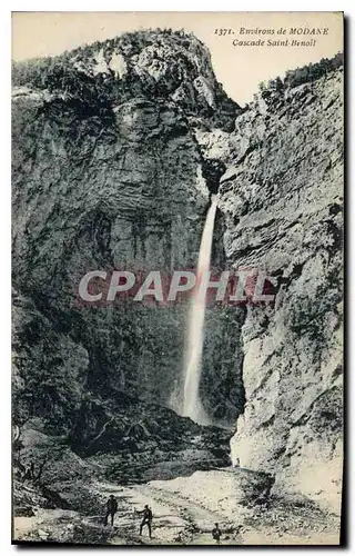 Cartes postales Environs de Modane Cascade Saint Benoit