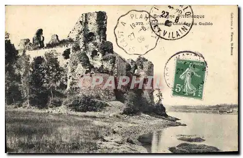 Cartes postales La Bretagne Pittoresque Ruines Chateau Au Guildo