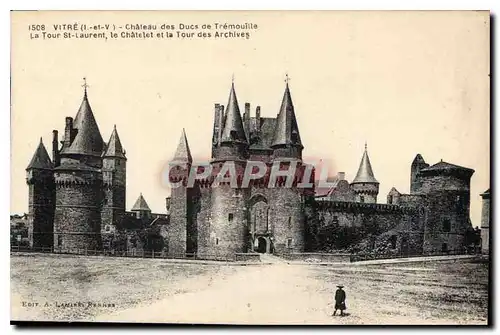 Ansichtskarte AK Vitre Chateau des Ducs de Tremouille