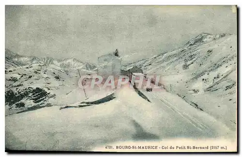 Ansichtskarte AK Bourg St Maurice Col du Petit St Bernard