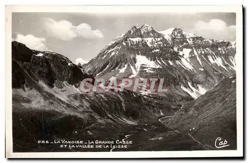 Cartes postales La Vanoise La Grande Casse et la Vallee de la Leisse
