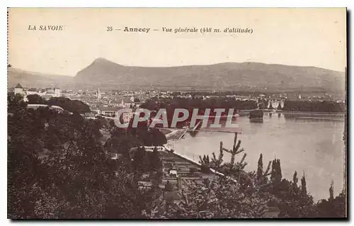 Cartes postales Annecy Vue generale