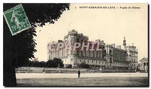 Cartes postales Saint Germain en Laye Facade du Chateau