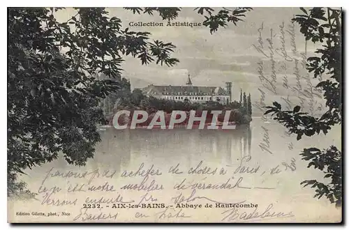 Cartes postales Aix les Bains Abbaye de Hautecombe