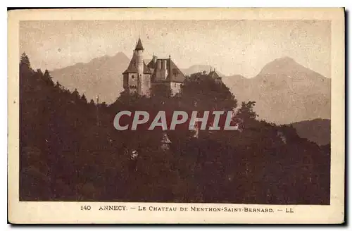 Cartes postales Annecy Le Chateau de Menthon Saint Bernard