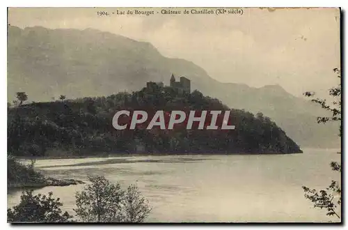 Cartes postales Lac du Bourget Chateau de Chatillon