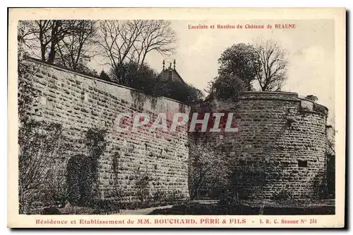 Cartes postales Encointe et Bastiou du Chateau de Beaune