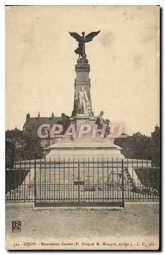 Cartes postales Dijon Monument Carnot