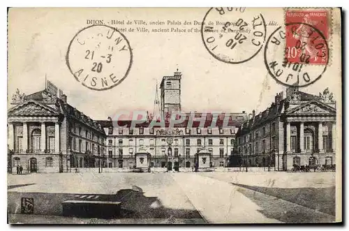 Cartes postales Dijon Hotel de Ville ancien Palais des Ducs