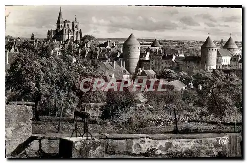 Cartes postales Semur en Auxois Vue generale