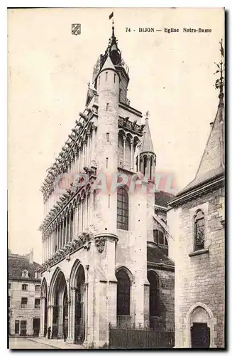 Cartes postales Dijon Eglise Notre Dame