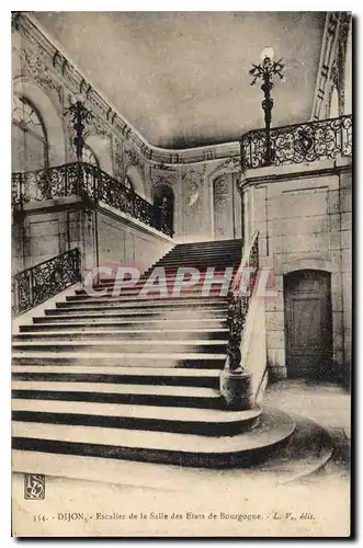 Cartes postales Dijon Escalier de la Salle des Etats de Bourgogne