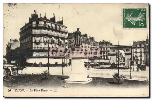 Cartes postales Dijon La Place Darcy