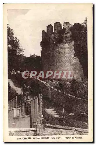 Cartes postales Chatillon sur Seine Cote d'Or Tour de Gissey