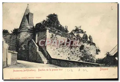 Ansichtskarte AK Beaune Anciennes fortifications Bastion de la grosse tour