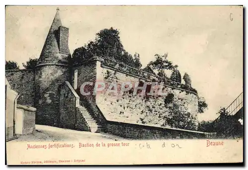 Cartes postales Beaune Anciennes fortifications Bastion de la grosse tour