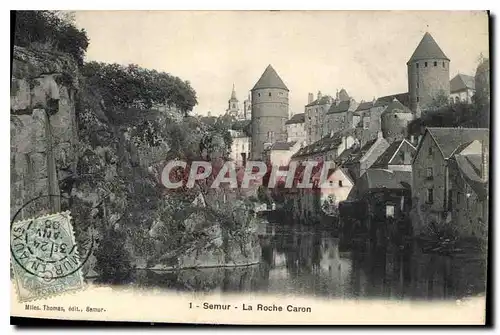 Cartes postales Semur La Roche Caron