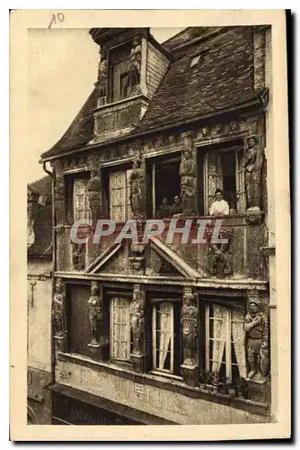 Cartes postales Dijon Maison des Cariatides