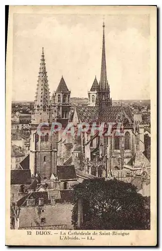 Cartes postales Dijon La Cathedrale de Saint Benigne L'Abside