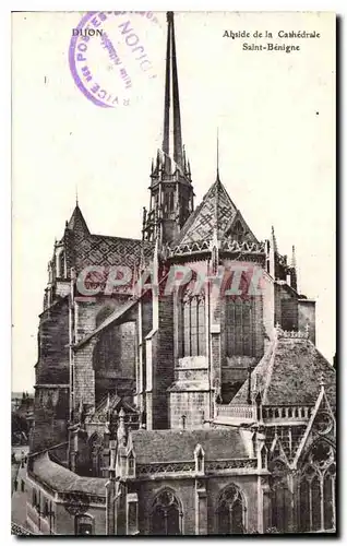 Ansichtskarte AK Dijon Abside de la Cathedrale Saint Benigne