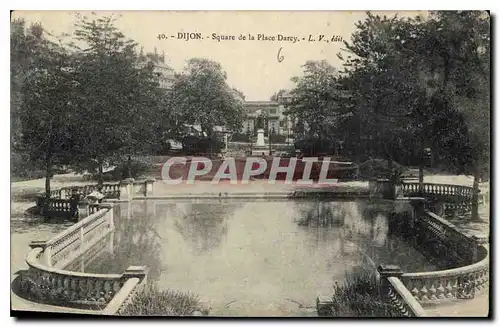 Ansichtskarte AK Dijon Square de la Place Darcy