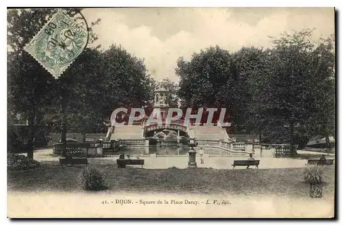 Cartes postales Dijon Square de la Place Darcy