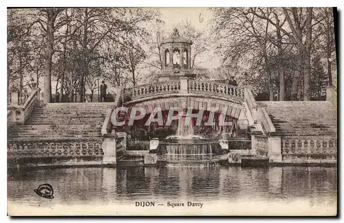 Cartes postales Dijon Square Darcy