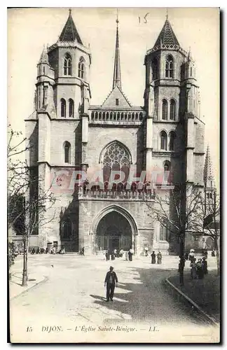 Ansichtskarte AK Dijon L'Eglise Saint Benigne