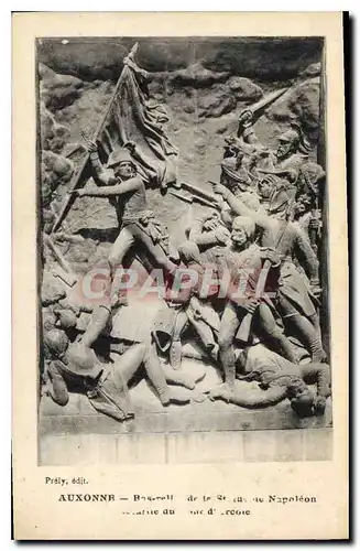 Cartes postales Auxonne Bas relief Napoleon