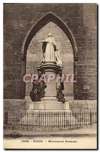 Cartes postales Dijon Monument Bossuet